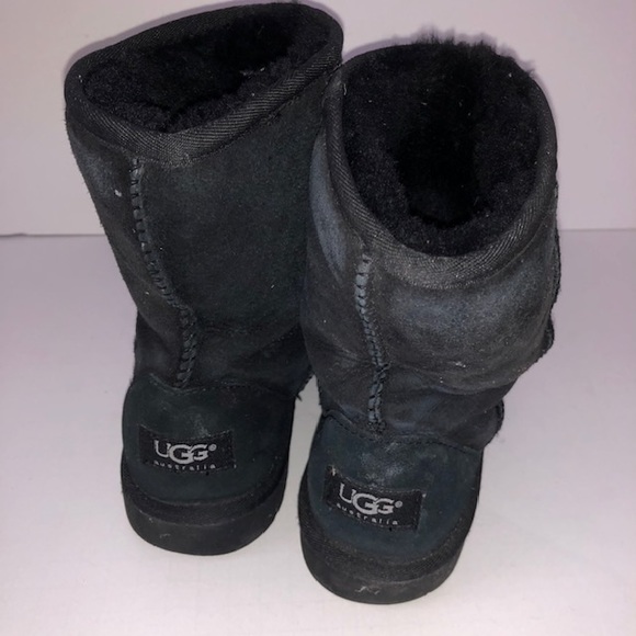 Winter snow ski Black Uggs Size 4 - Picture 3 of 8